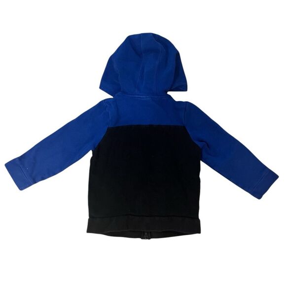 Adidas Kids Blue and Black Hoodie - Picture 3 of 3